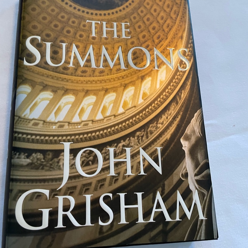 Vintage 1st edition John Grisham The Summons February 2002 good shape dust cover
